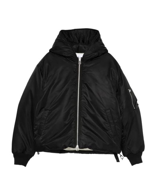 メンズ Oamc Peacemaker フーデッド ボンバージャケット ブラック | Lyst