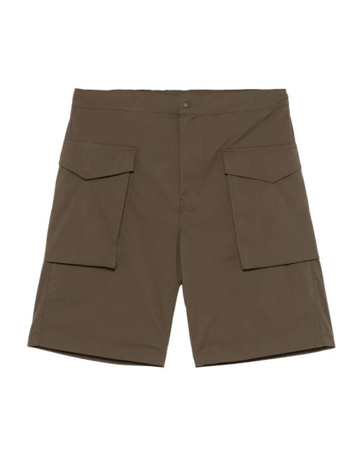 Aspesi Green Lou Bis Shorts for men