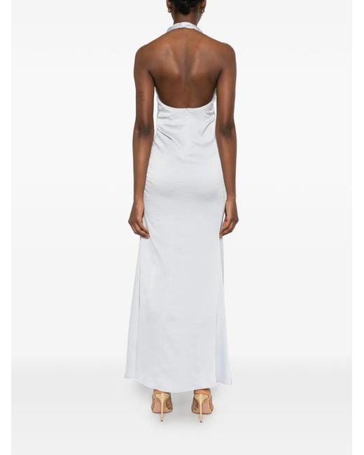 ELEH White Cotton Maxi Dress