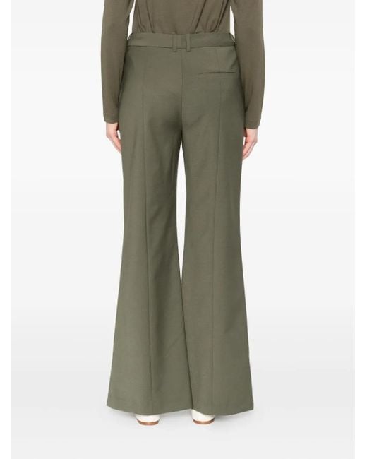 Marc O' Polo Green Pleated Trousers