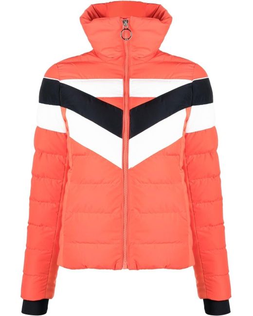 Fusalp Red Mathilde Quilted Ski Jacket - Women's - Polyamide/polyester/polyurethane