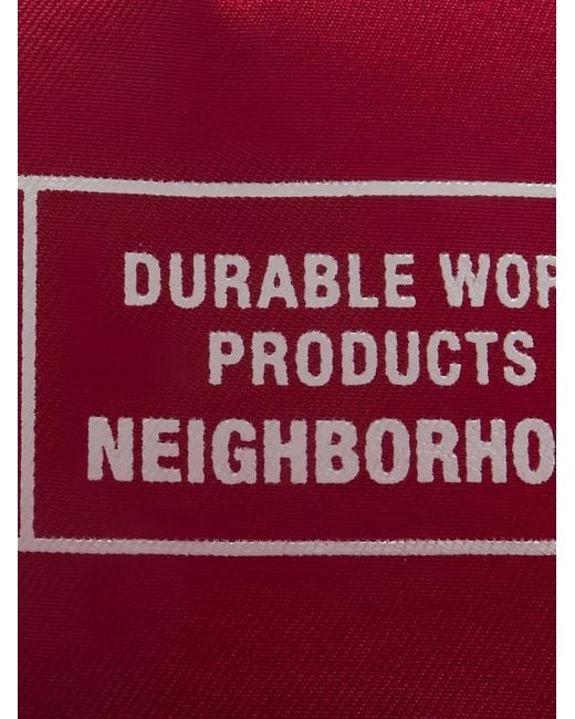 Neighborhood Red Mesh Cap for men