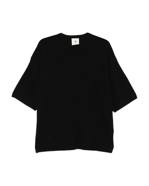 THE GARMENT Black Short-Sleeved Top