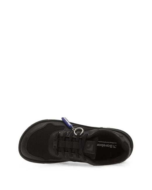 Barebarics Black Zing Panelled Sneakers