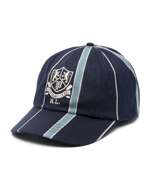 Polo Ralph Lauren Cricket Baseball Cap in het Blue voor heren