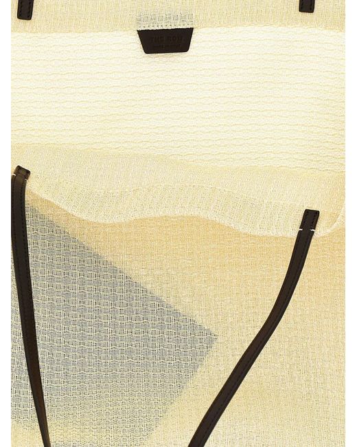 Borsa Tote Barn di The Row in Natural