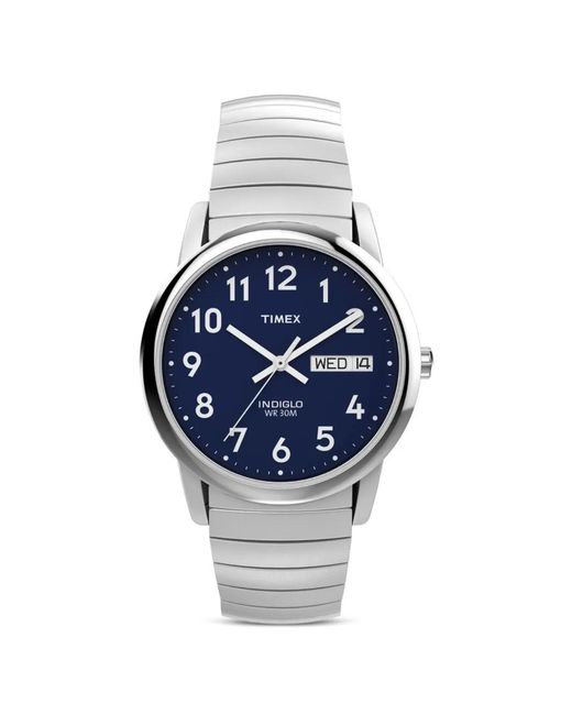 Montre Easy Reader Mm Timex pour homme en coloris Blue