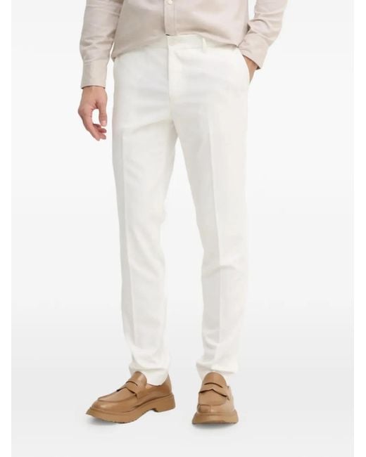 Lindbergh White Single-Breasted Suit for men
