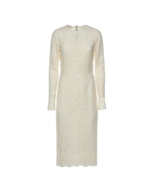 Dolce & Gabbana White Dresses Viscose