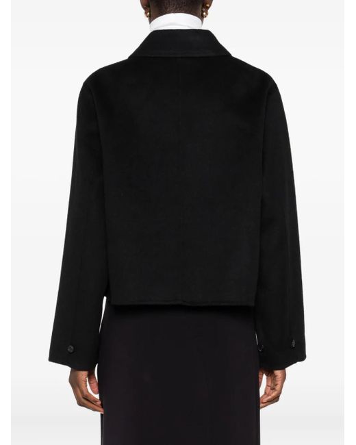 Giacca Crop Con Bottoni di Ottod'Ame in Black