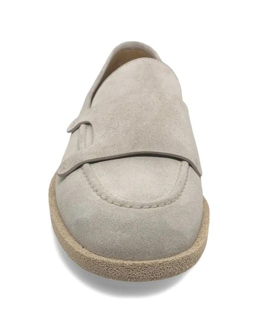 Neil Barrett Gray Strap Loafers for men