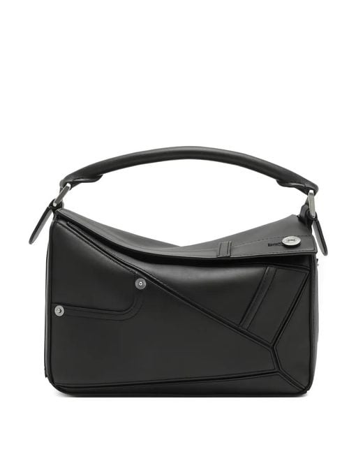 Clutch Con Manico di Loewe in Black