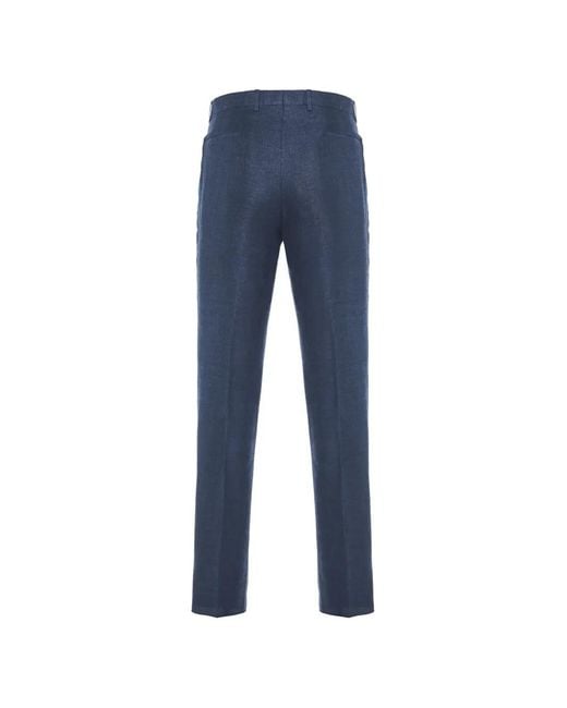 Eleventy Blue Buttoned Suit for men