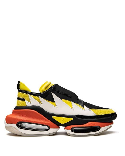Balmain B-bold Low-top Sneakers in het Multicolor