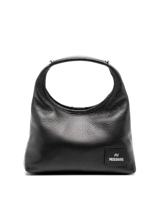 Missoni Vertical Hobo ハンドバッグ S Black