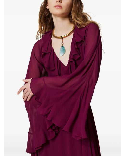 Twinset Red Capri Dress