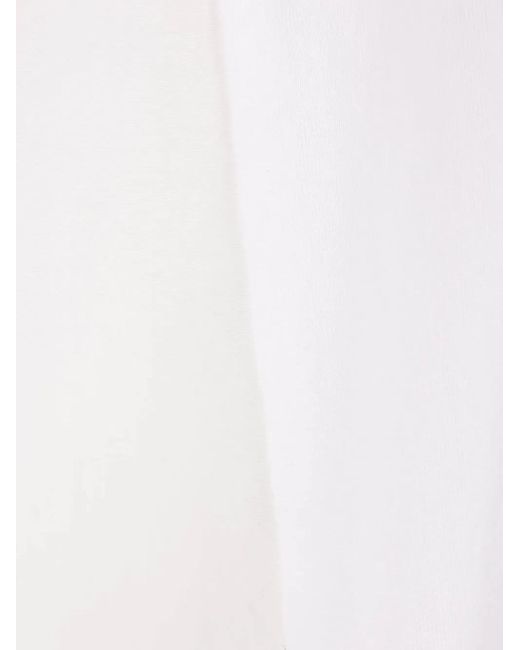 T-Shirt À Empiècements Sacai en coloris White