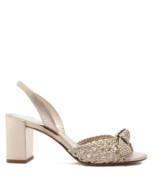 Alexandre Birman Natural 75Mm Easy Clarita Sandals