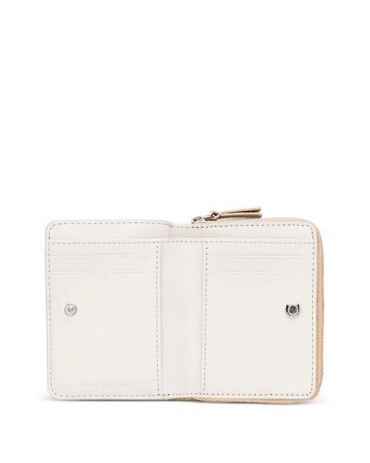 Marc Jacobs Pink Mini Scribble Portemonnaie