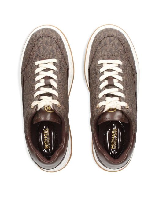 Lace Up Michael Kors Braune Schuhe MICHAEL Michael Kors