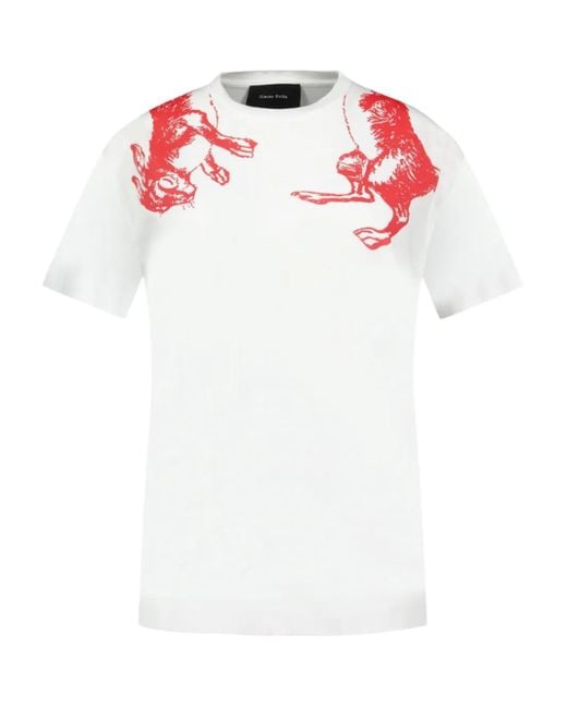 Simone Rocha White Cotton T-Shirt