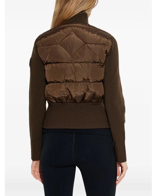 Canada Goose Brown Hybridge Wide Puffer Jacket