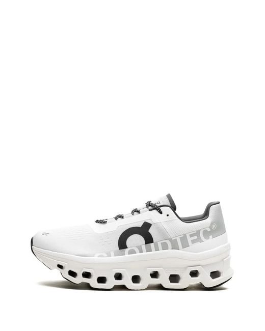 On Shoes White Cloudmster "All" Sneakers