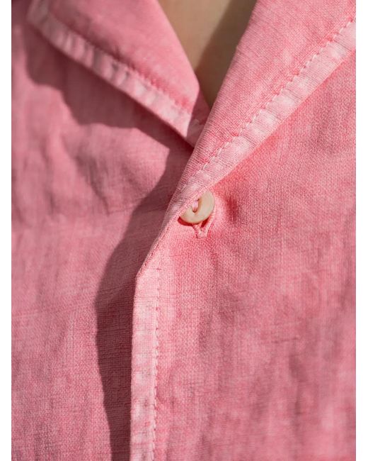 DSquared² Pink Pocket Buttoned Shirt