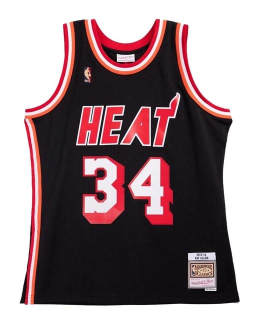 Mitchell & Ness Red Miami Heat Vest for men
