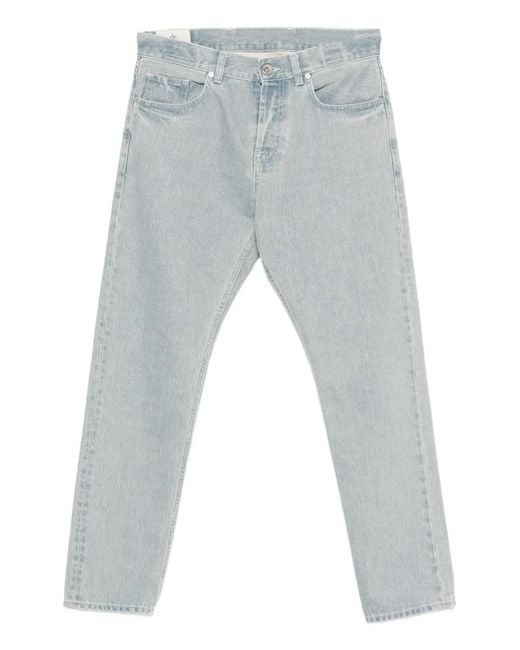Eleventy Blue Straight Jeans for men