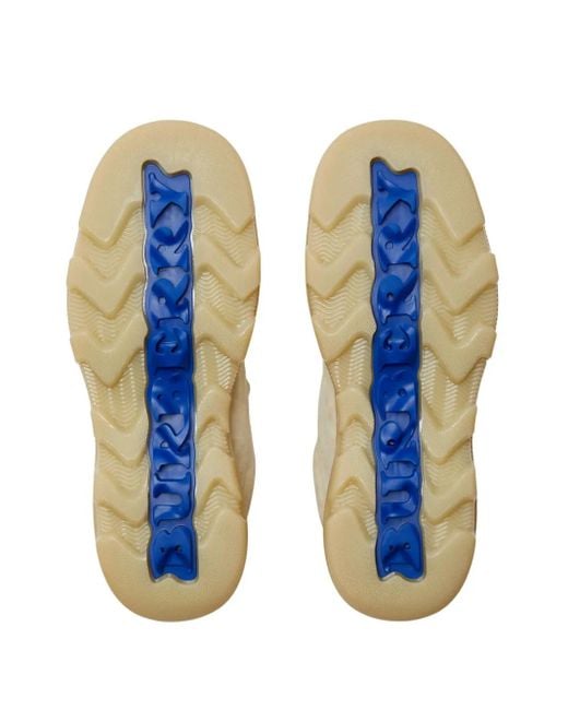 Burberry Natural Suede Creeper Mid Shoes for men