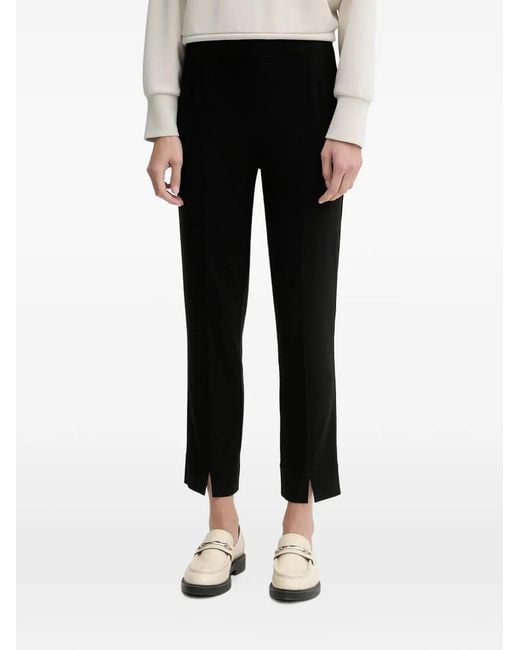 Joseph Ribkoff Women's Black Split-Hem Pants