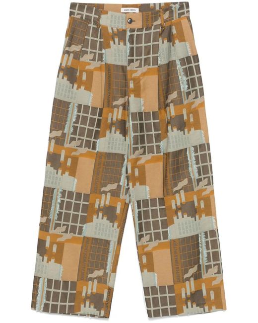 Henrik Vibskov Blue Hands Down Trousers for men