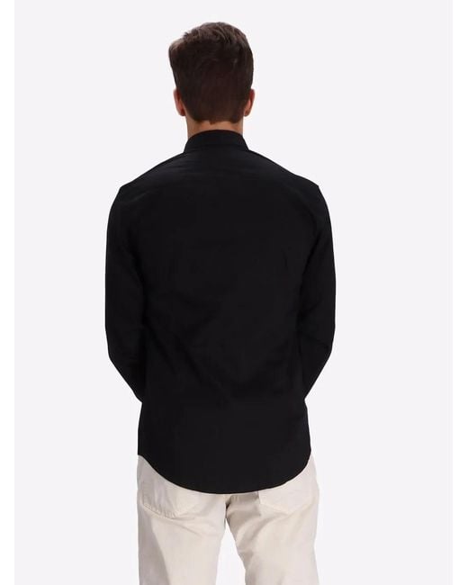 Emporio Armani Man Shirt 8 N1 C09 in het Black voor heren