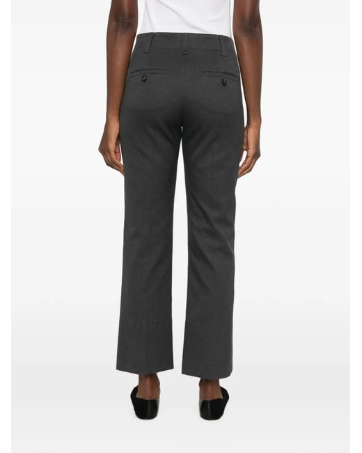 Brunello Cucinelli Gray Flared Trousers