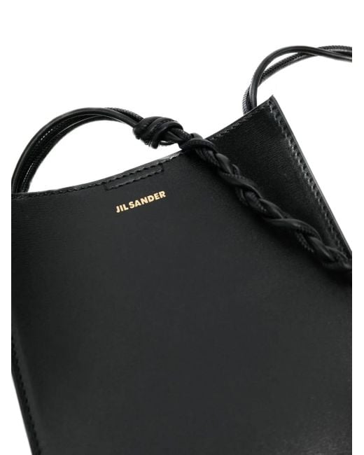 Jil Sander Black Tangle Shoulder Bag