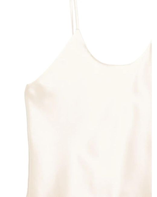 AYA MUSE White Spaghetti-Strap Top