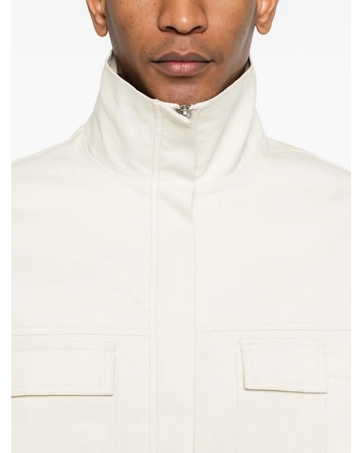 Carrera White Barrau Flap-Pocket Jacket for men