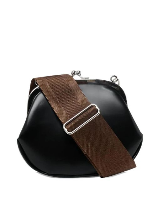 Comme des Garçons Black Clasp-Fastening Mini Bag