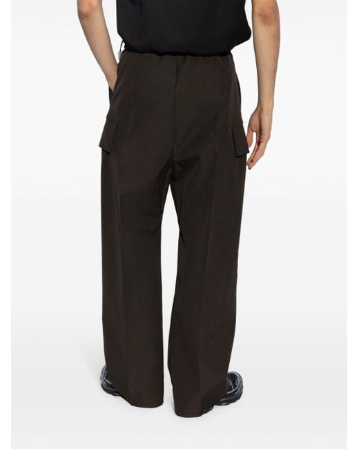 Pantalones con parche del logo Fear Of God de hombre de color Black