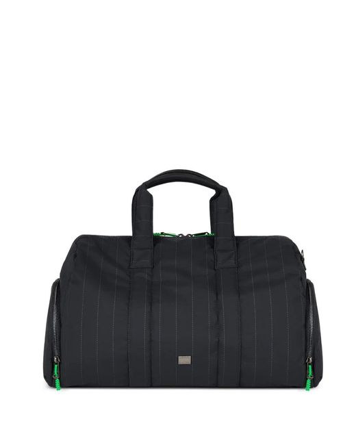Paul Smith Black Pinstripe Quilted Holdall for men