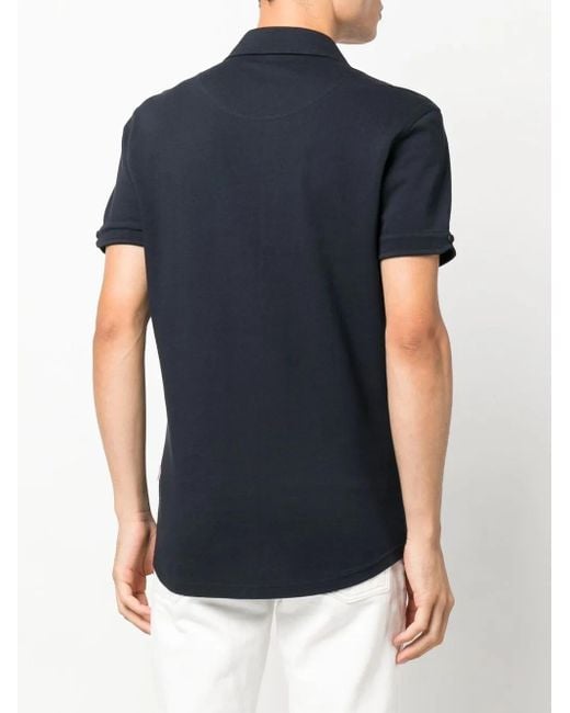 Orlebar Brown Blue Orlebar - Black Sebastian Cotton Polo Shirt for men