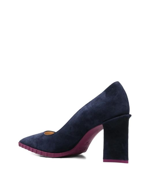 Rayla K Blue Pointed Pumps
