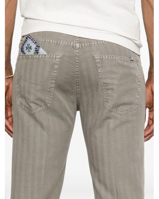 Jacob Cohen Gray Scott Trousers for men