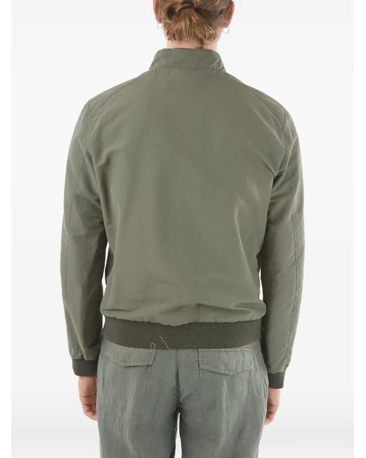 Corneliani Green Walt Button-Up Jacket for men
