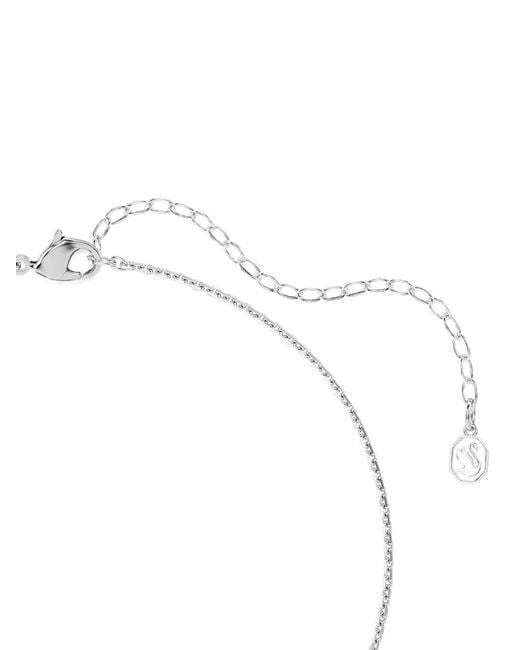 Swarovski White X Ariana Grande Crystal-Embellished Floral Necklace