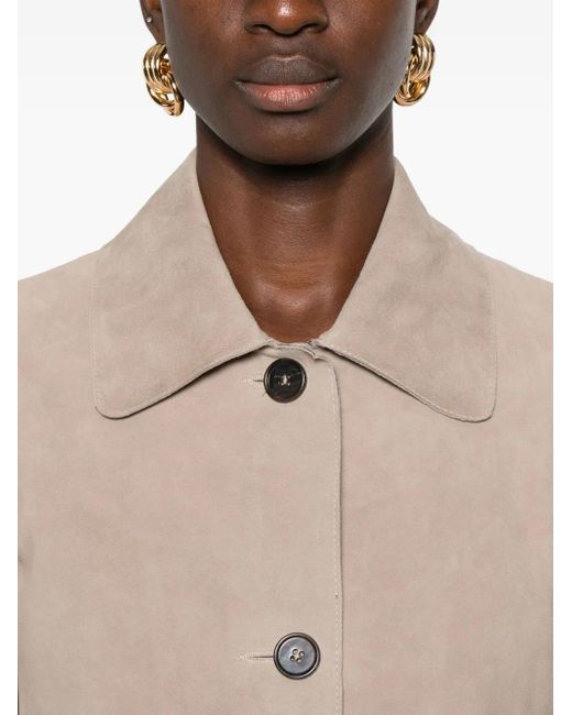 Arma Natural Emy Wildlederjacke mit Knöpfen