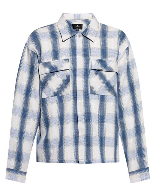 Camicia A Quadri di Represent in Blue da Uomo