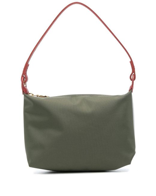 Longchamp Green Le Pliage Re-play Shoulder Bag