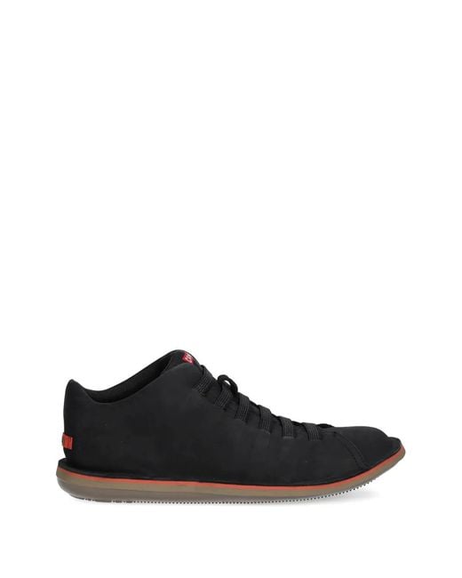 Camper Black Beetle Lace-Up Sneakers for men